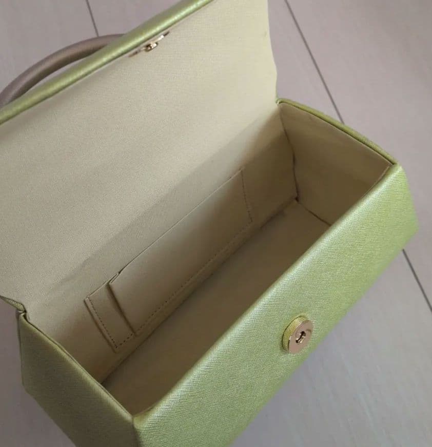 成人式用 草履 バッグセット 桜 若草　25cm