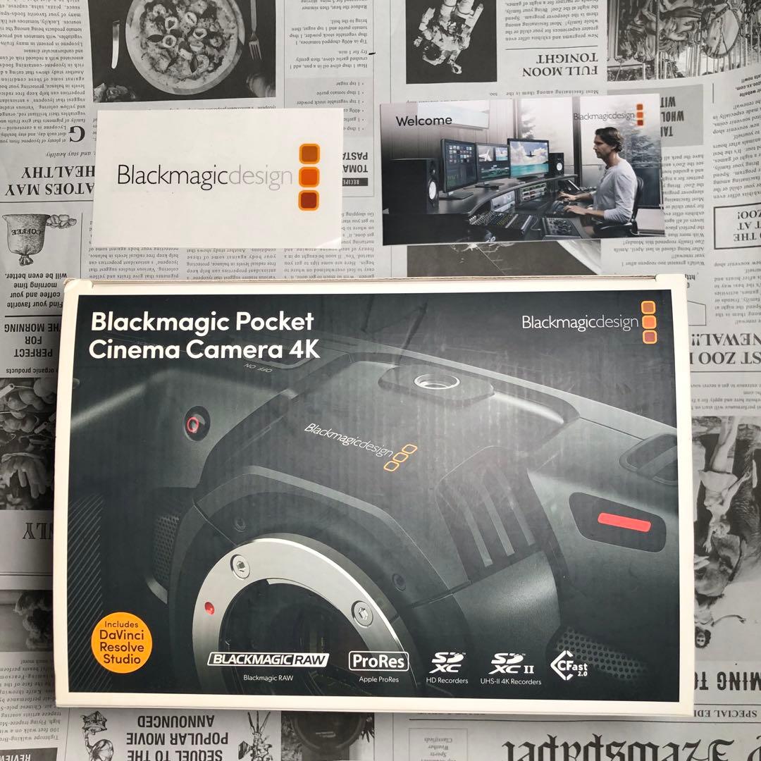 BLACKMAGIC BMPCC4K シネマカメラ