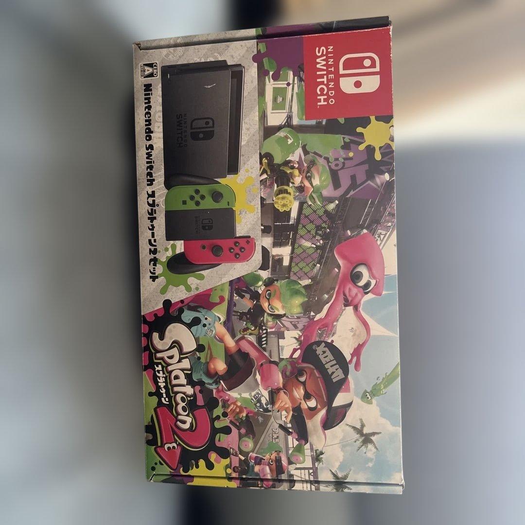Switch1 本体 Splatoon2 版コントローラー3つ付き