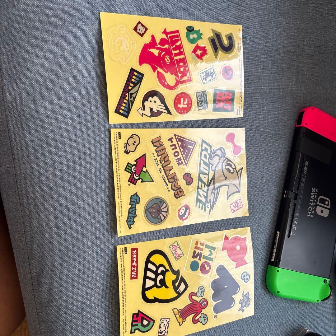 Switch1 本体 Splatoon2 版コントローラー3つ付き