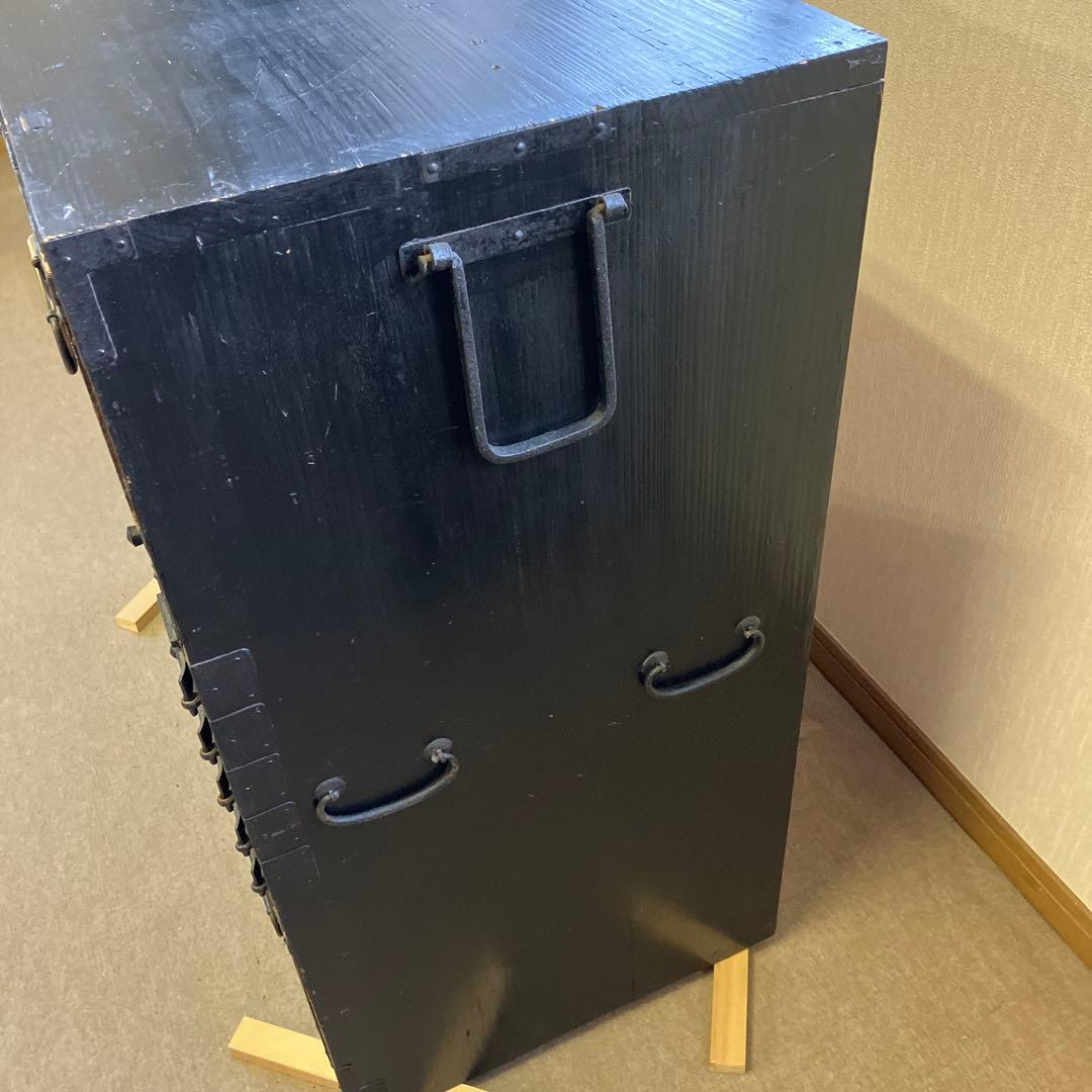 時代箪笥（約幅88、高83、奥45㌢、重32㌕／説明・写真見直し、