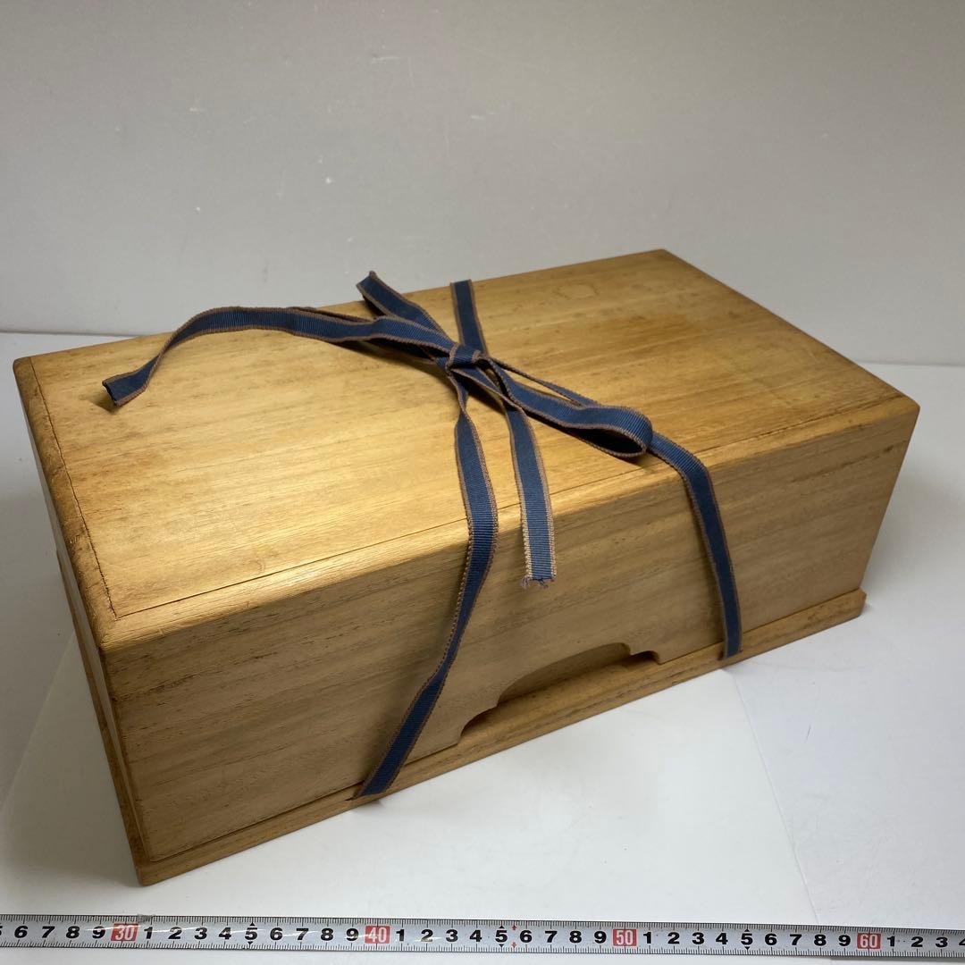 本蛤石,那智黒　碁石　木箱付　白180/黒193/1995g 東N7-1021①