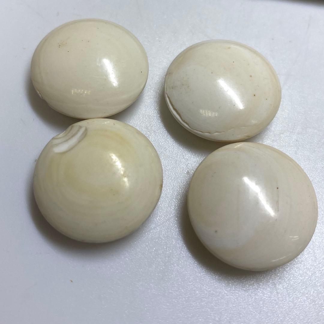 本蛤石,那智黒　碁石　木箱付　白180/黒193/1995g 東N7-1021①