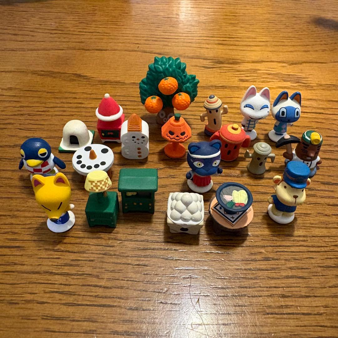 どうぶつの森＋ 森をつくろう！ シリーズ 21点セット まとめ売り Yahoo!オークション -「どうぶつの森 森をつくろう」(フィギュア) の