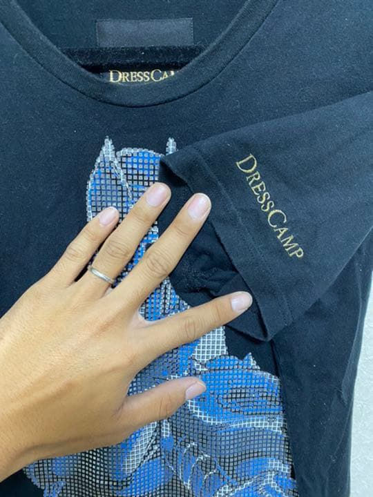 シルバーチャリオッツ Tシャツ ドレスキャンプ ジョジョ