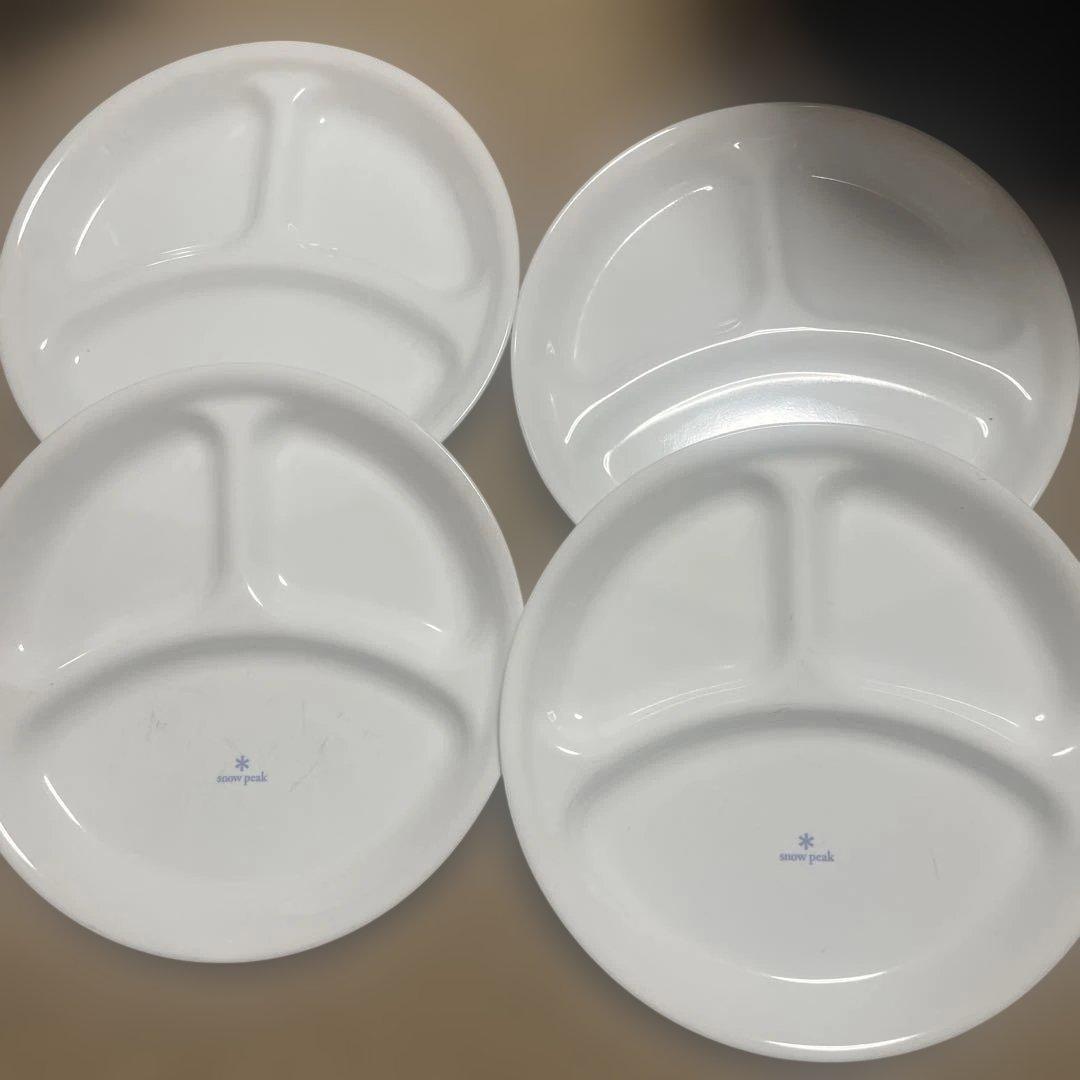 希少スノーピーク　コレールワンプレート4枚セット③