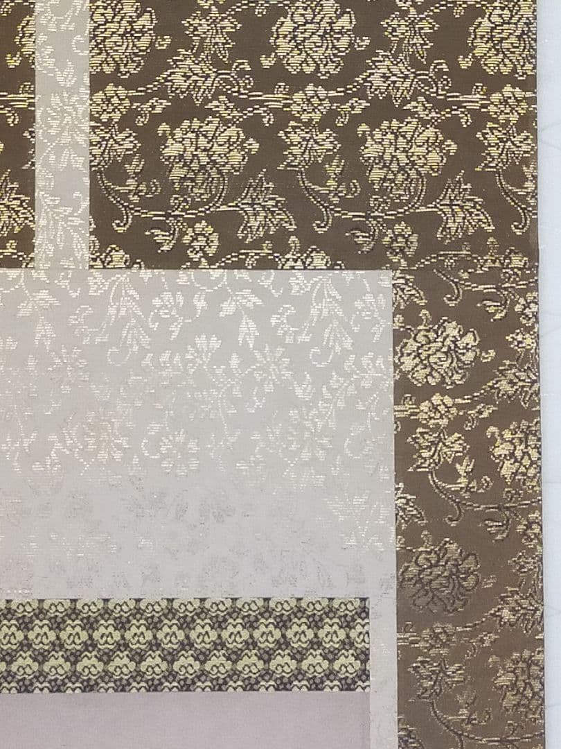 ♥掛軸 工芸 徳山 禅師（徳山 宣鑑） 共箱付き 掛け軸 骨董品