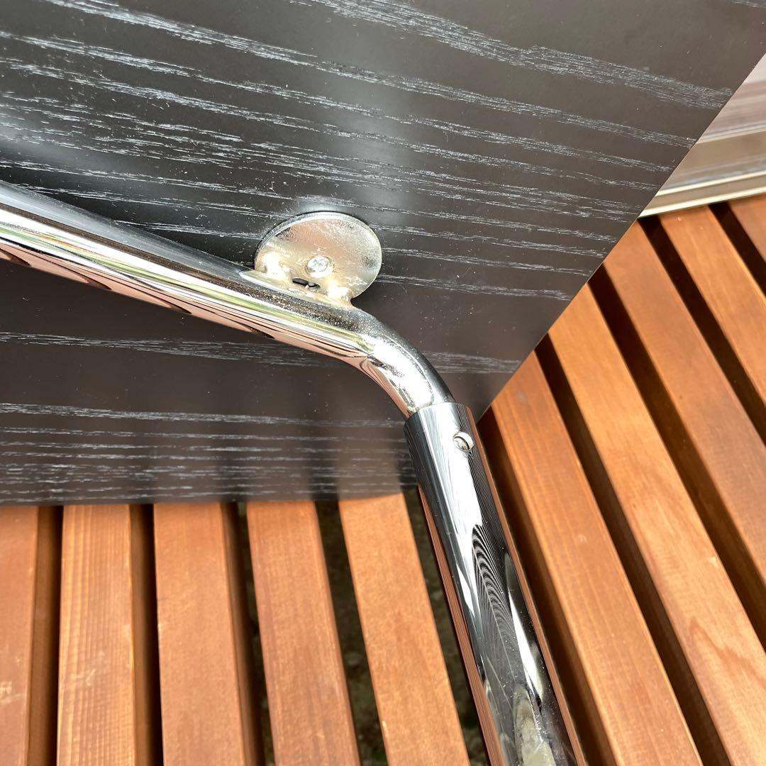 テクタK24 サイドテーブル黒アクタスネジなしジャンク