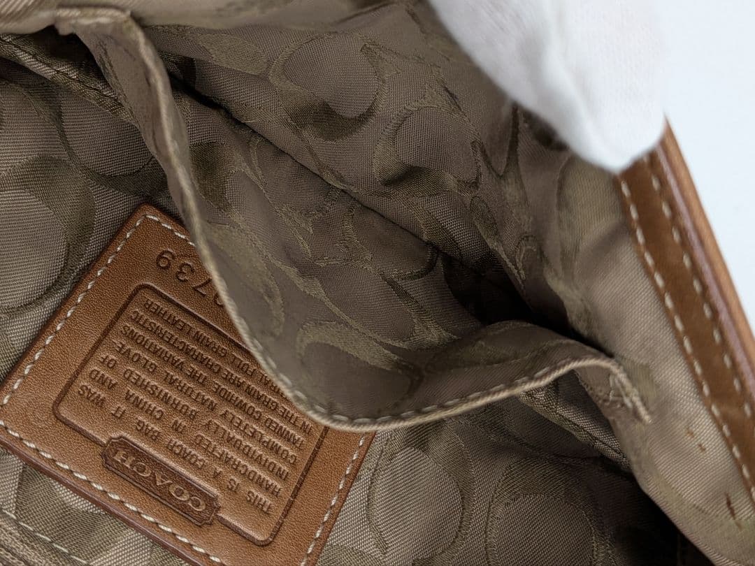 COACH ソーホー ワンショルダーバッグ レザー ブラウン 肩掛け コーチ