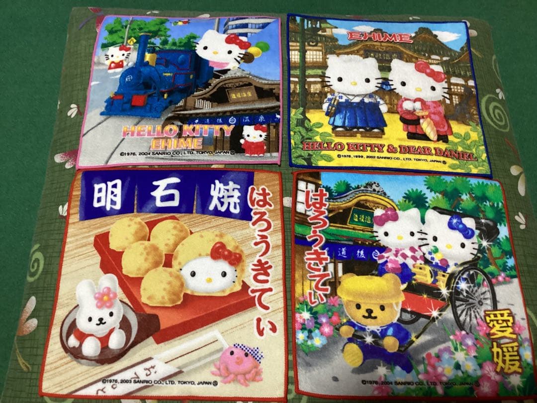 ハローキティ　ご当地タオルハンカチ