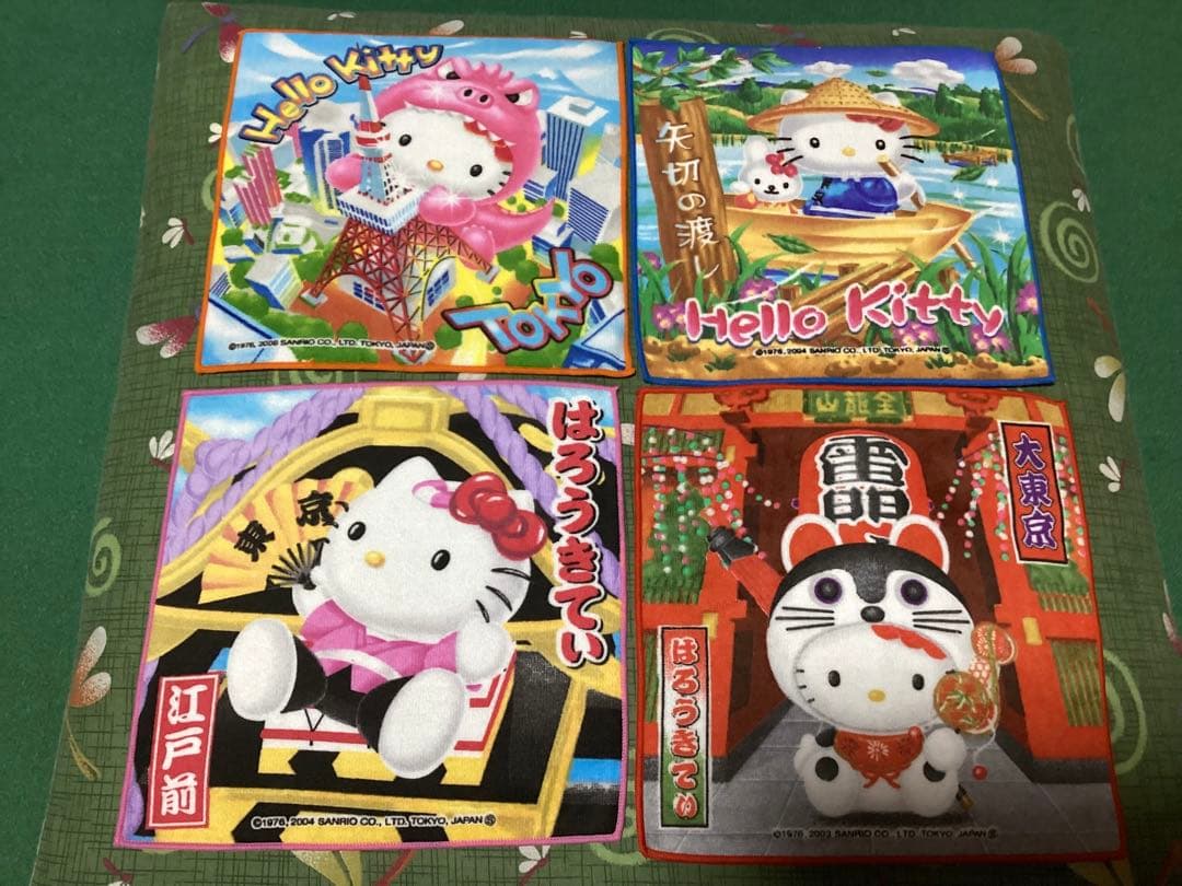 ハローキティ　ご当地タオルハンカチ