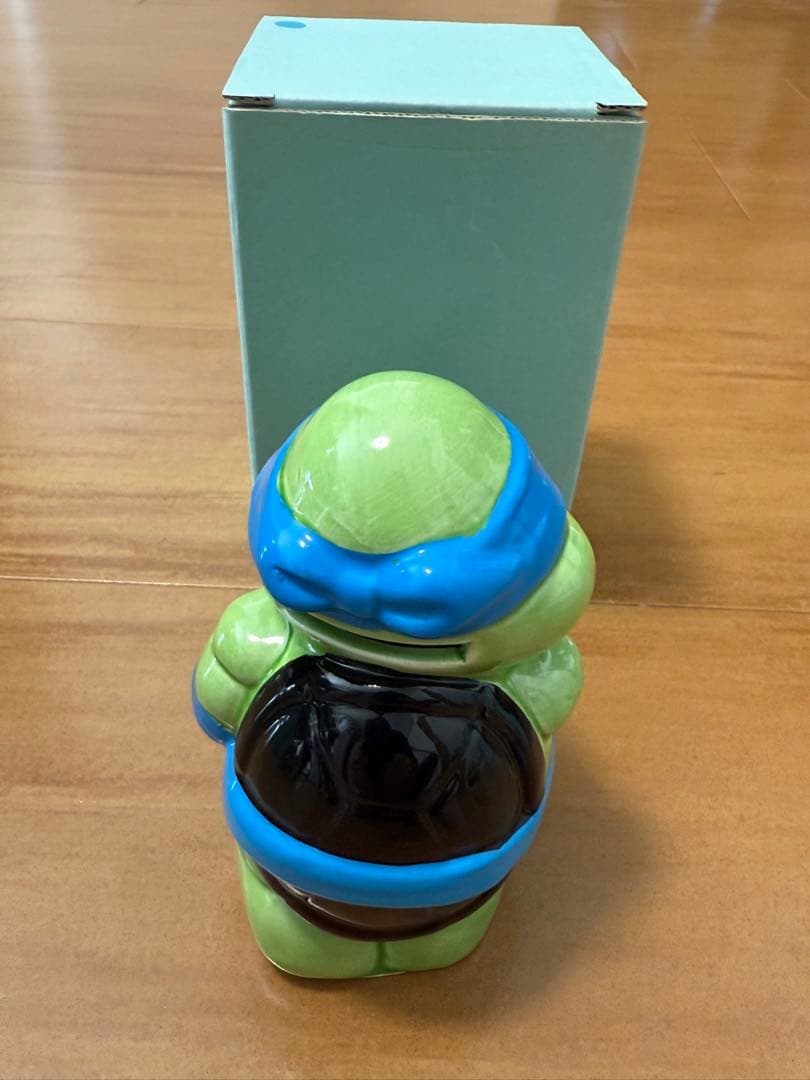 4体セット ミュータントタートルズ 陶器製 貯金箱