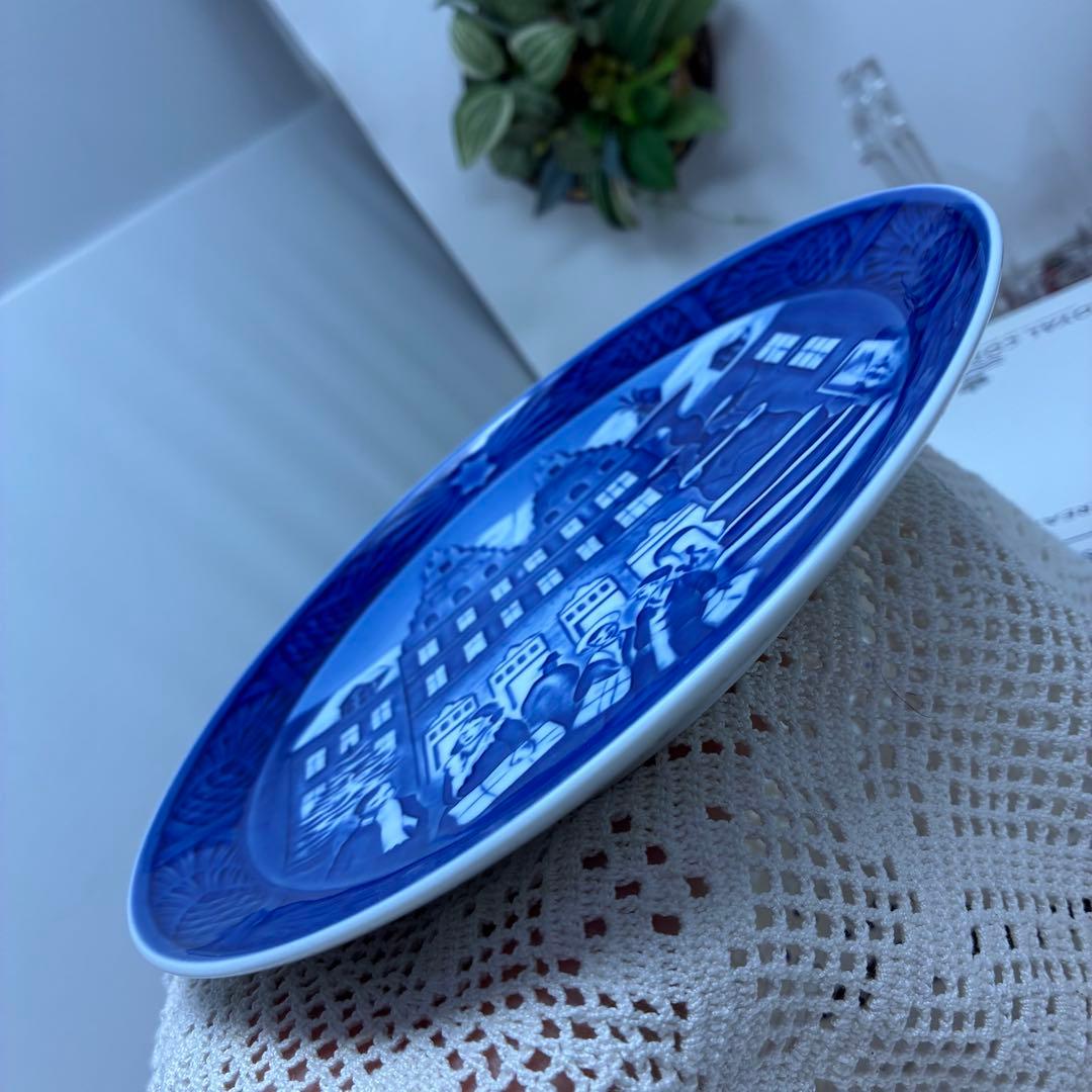 超希少 2009 ロイヤル コペンハーゲン イヤープレート 直筆サイン入り