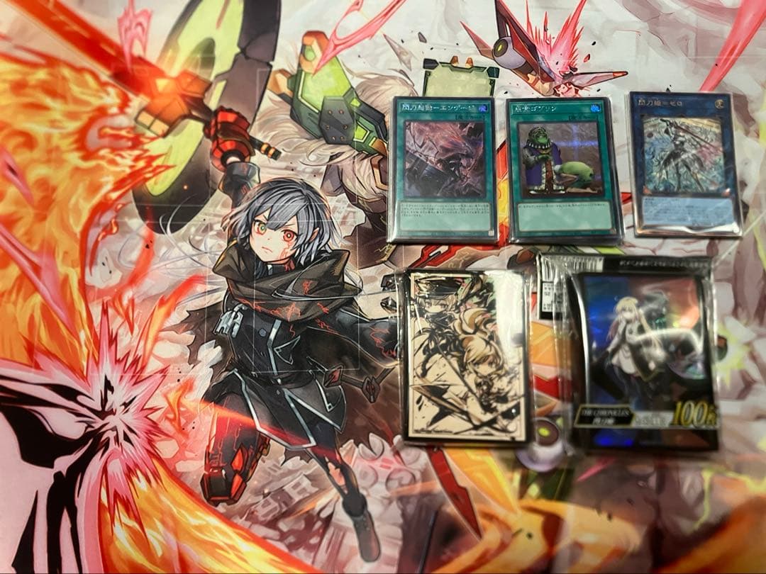 遊戯王　閃刀姫　デッキパーツ・プレマ・スリーブセット　シークレットレア多数 遊戯王 閃刀姫 デッキパーツ・プレマ・スリーブセット シークレット