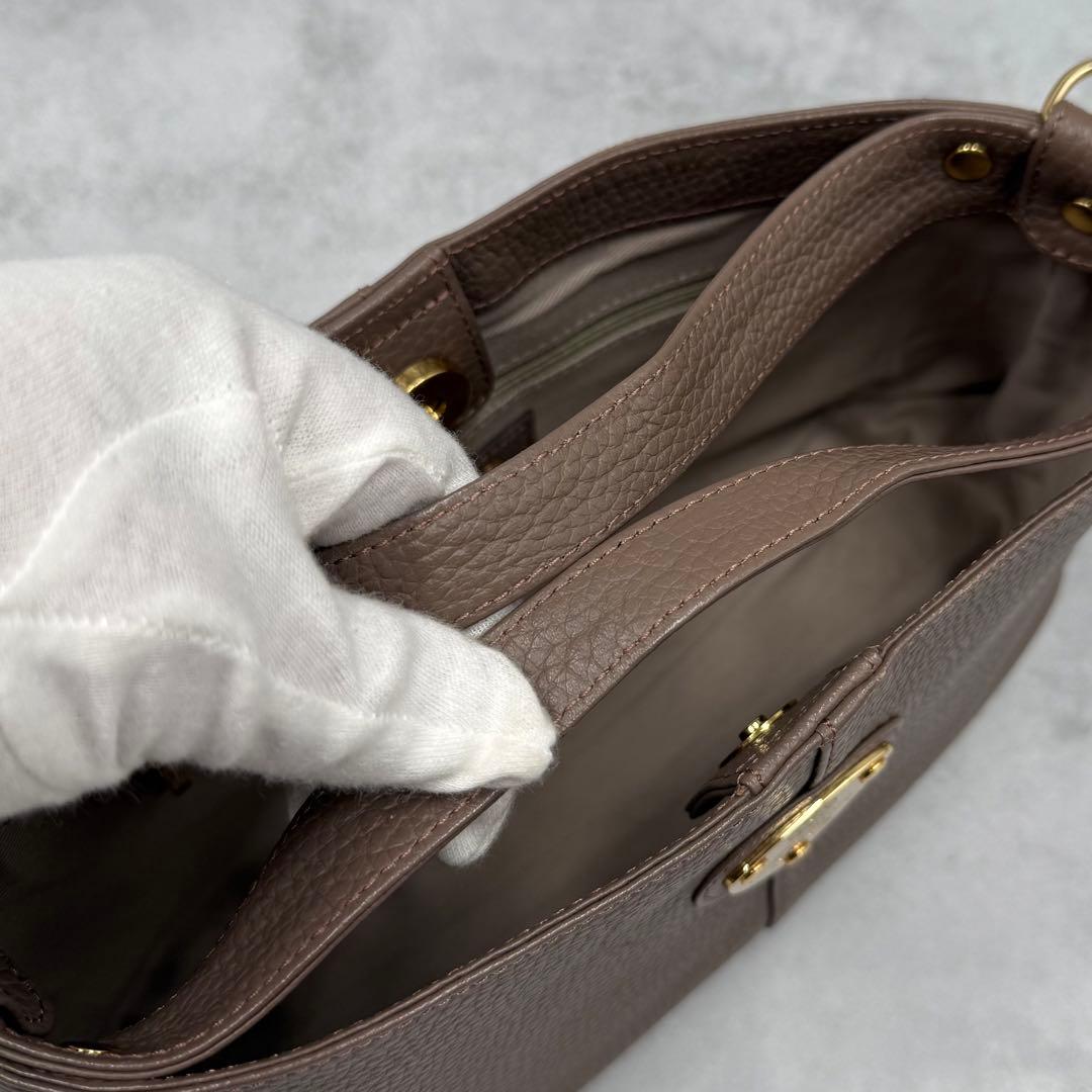 ATAO アタオ chivy チヴィ ショルダーバッグ グレージュ 2way