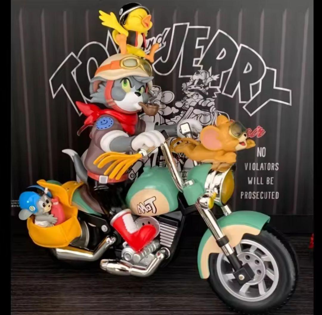 52toysトムとジェリーレトロバイクフィギュア正規品