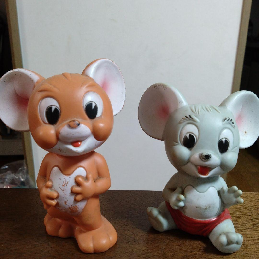 トムとジェリー　ソフビ　フィギュア　ビンテージ　イタリア製