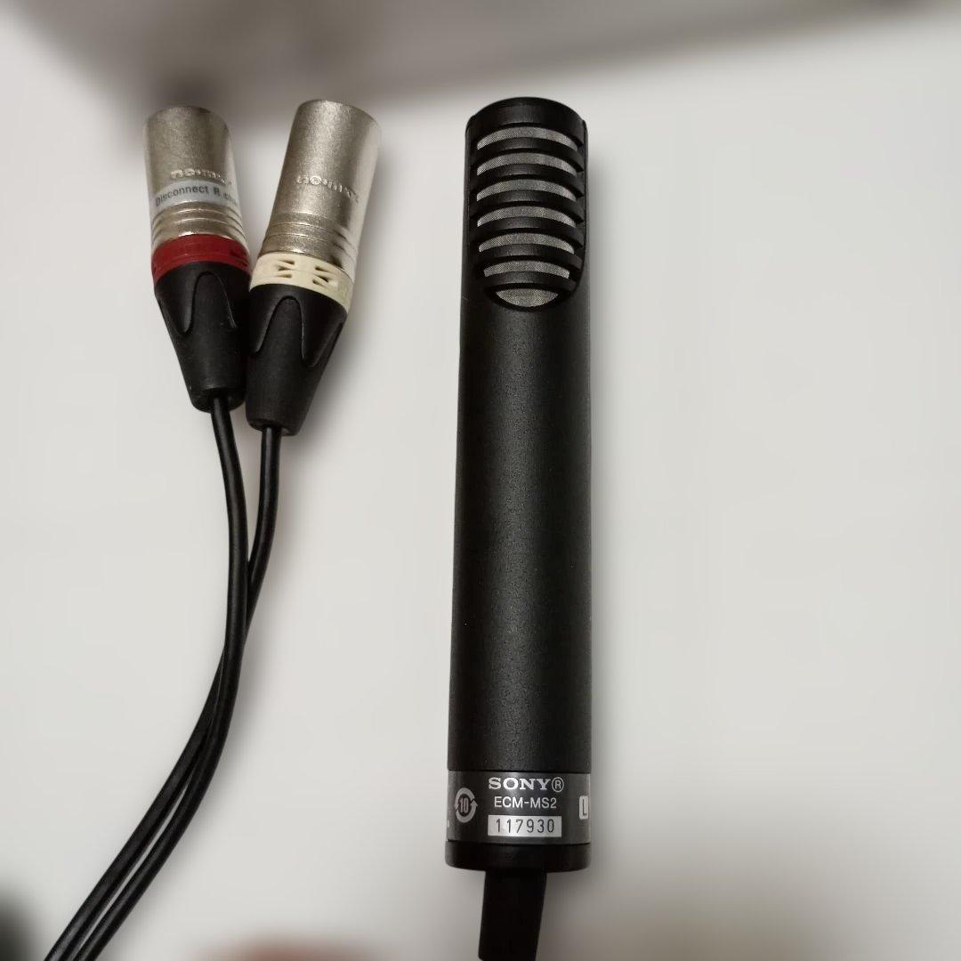 【超美品】SONY ECM-MS2 エレクトレットコンデンサーマイクロホン　中古