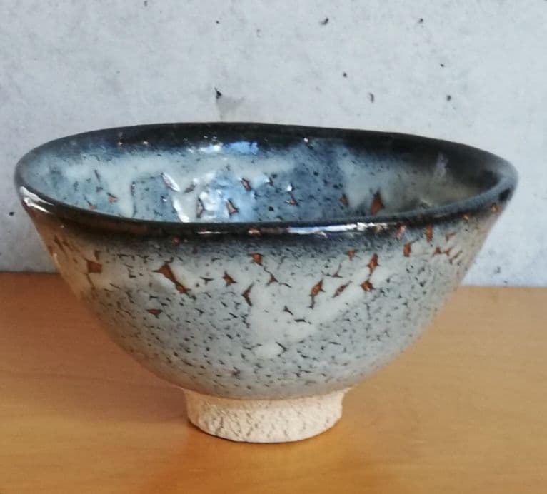 茶道具 酒津焼 茶碗 武者小路千家書付 NO289