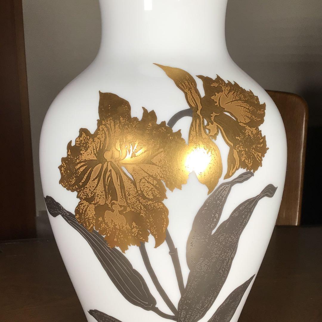 スタうー特価』 大倉陶園 『金蝕カトレア』 花瓶 - メルカリ