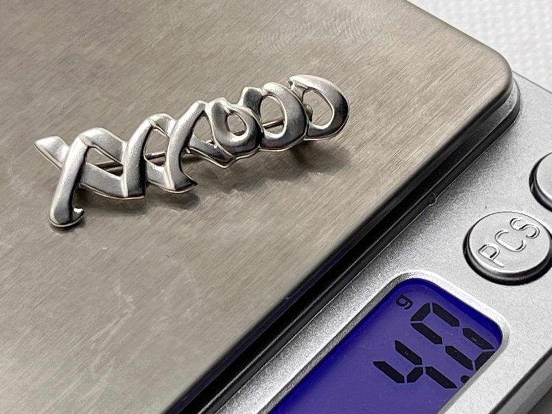 c229 ティファニー パロマ・ピカソ ラブ&キス ブローチ シルバー 925