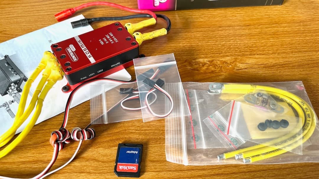 ラジコンヘリ ESC KONTRONIK KOSMIK 160HV - CHRISTIAN-MEISSNER.DE