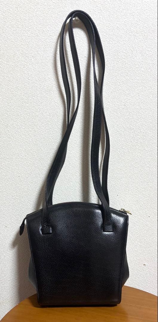 美品 VERSACE ヴェルサーチ レザー ショルダー バッグ