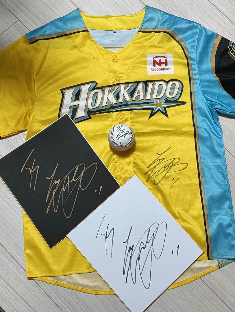 3点セット！大谷翔平 直筆サインユニフォーム 直筆サインボール 直筆