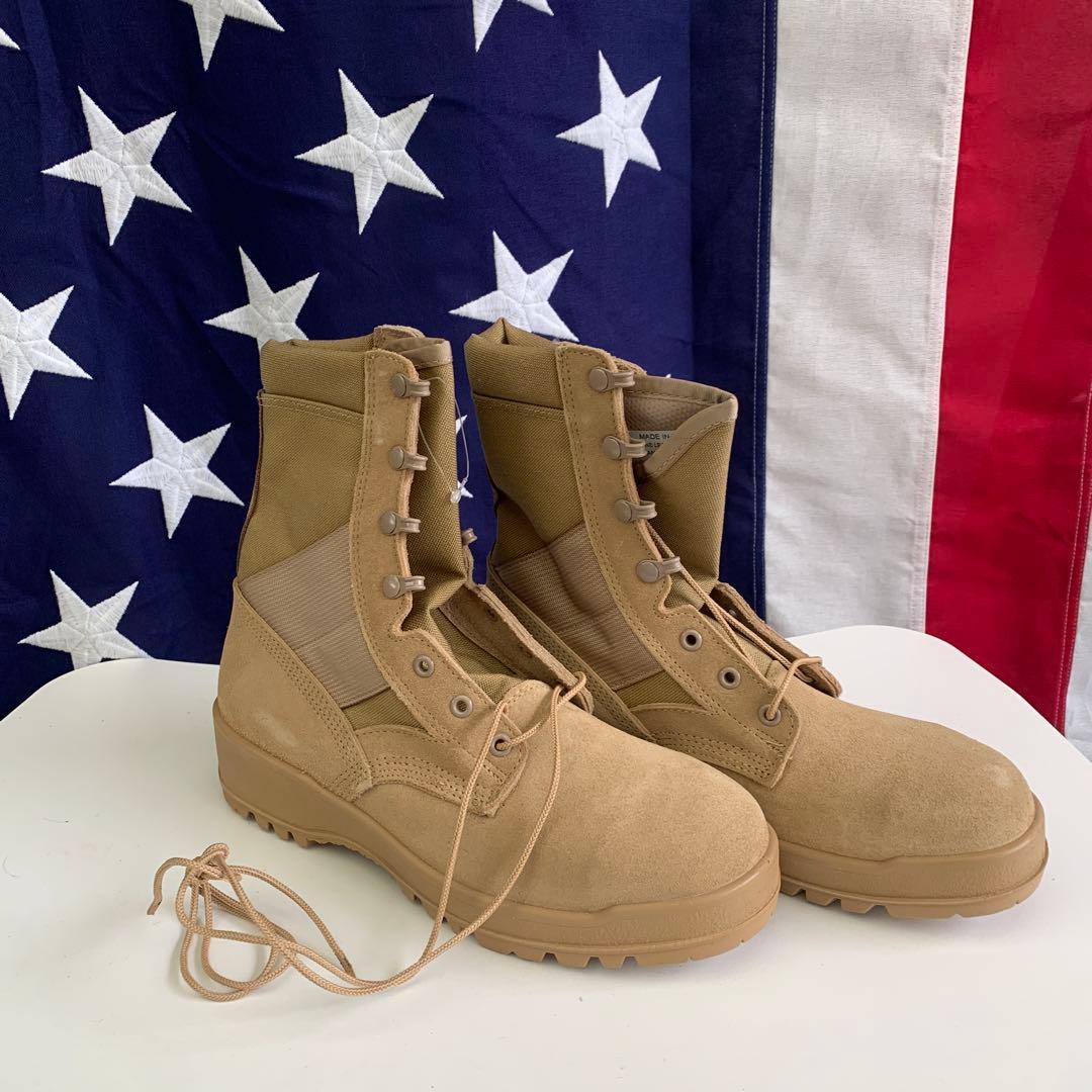 ソログッド　コンバットブーツ　新品未使用　u.sミリタリー　8.5 楽天市場】ミリタリーブーツ メンズ ジャングルブーツ新作 ブラック