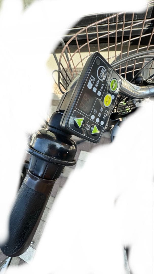 手渡し渋谷　アシスタ　ブリヂストン　電動アシスト自転車 チャイルドシート付き