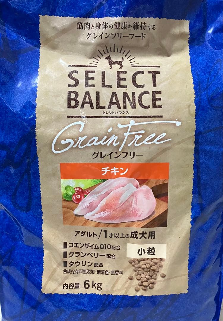 セレクトバランス グレインフリー アダルト チキン 6kg - メルカリ