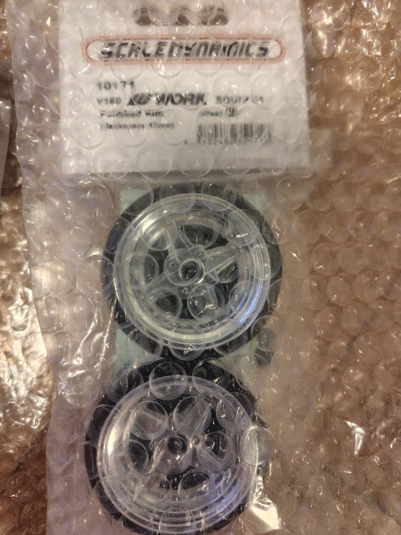 ４本 スケールダイナミクス V16D ポリッシュリム 9mm ．12mm