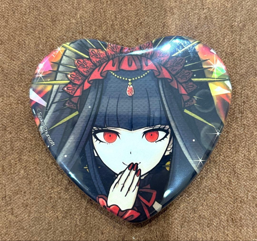 ダンガンロンパ セレスティア・ルーデンベルク ハート型 缶バッジ 10周年