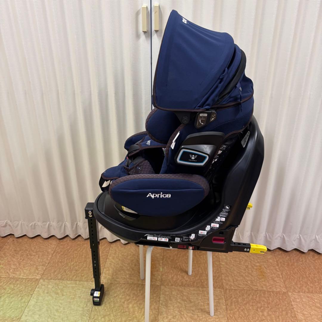 クリーニング済　アップリカ　フラディア　グロウ　ISOFIX　360°セーフティ