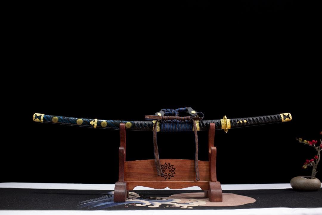 菊斉太刀 日本刀 模造刀 居合刀 武士道 武蔵 鑑賞用 手鍛造打