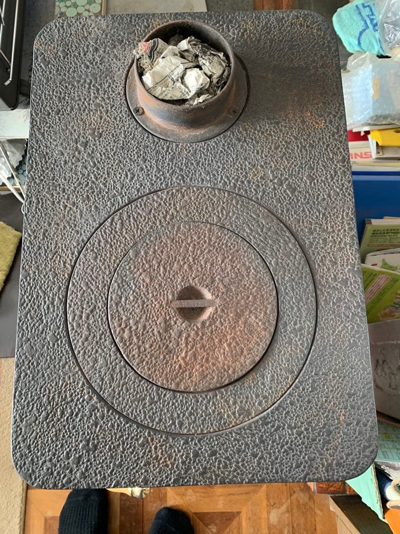 の*り様 クラシック薪ストーブ ガラス窓付き　写真追加してます。