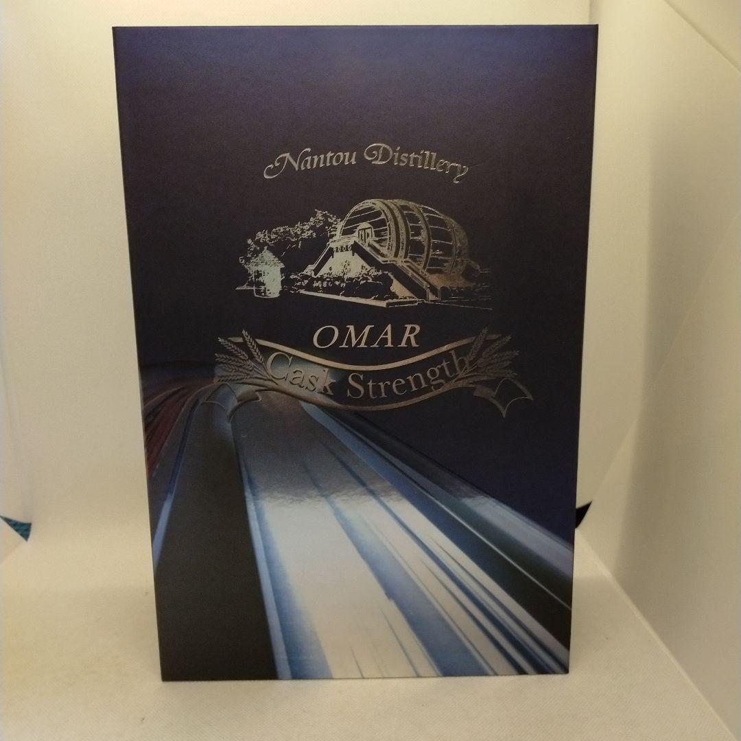 未開栓 オマー カスクストレングス バーボンタイプ ミニボトル グラス