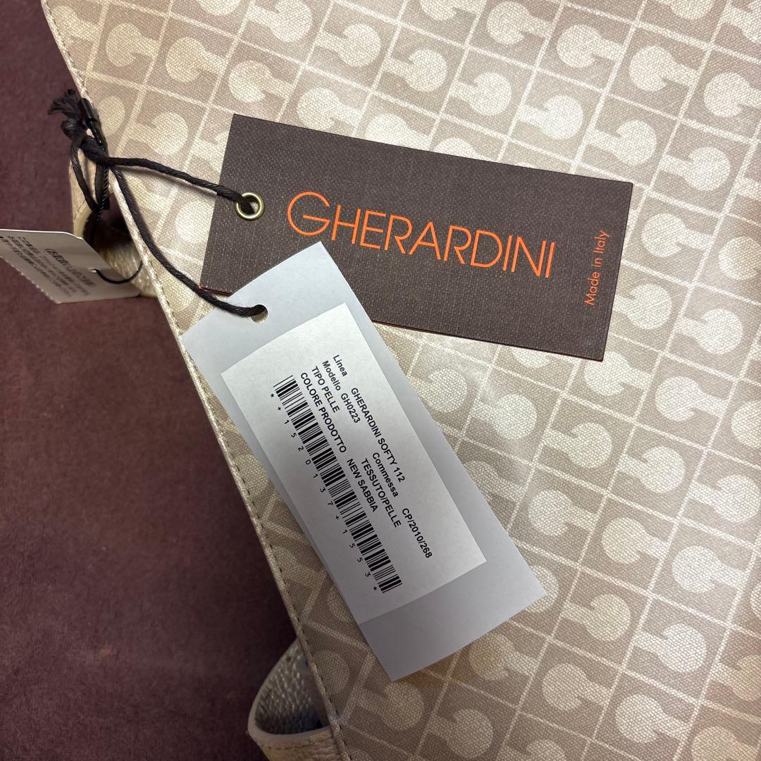 GHERARDINI ベージュ ハンドバッグ