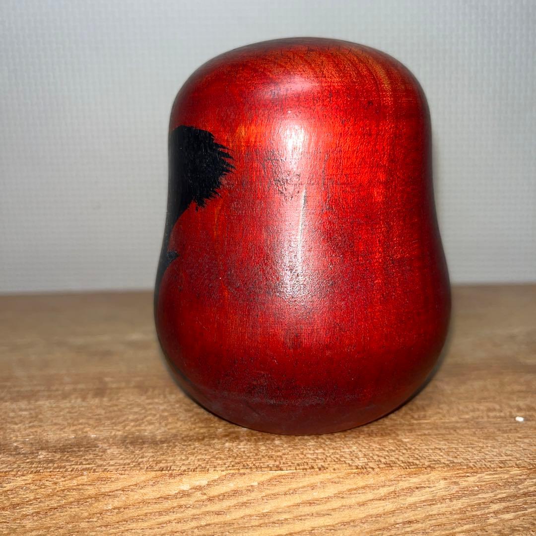 ⭕️名工 盛秀太郎 ダルマこけし 伝統こけし 津軽系 温湯こけし 美品