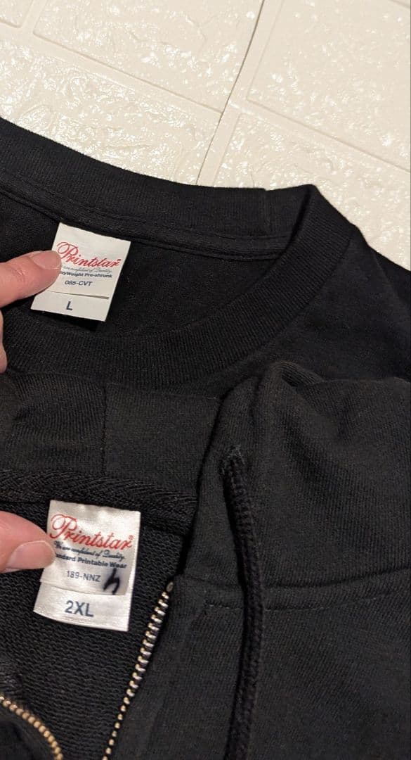 0.1の誤算　パーカー、Tシャツ、タオル、巾着バッグ☆セット。福袋、麻袋