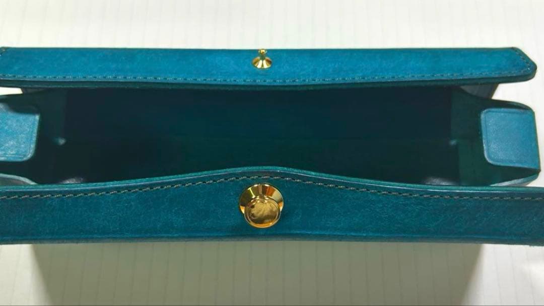 ドイツホック　スキットルペンケース　プエブロレザー