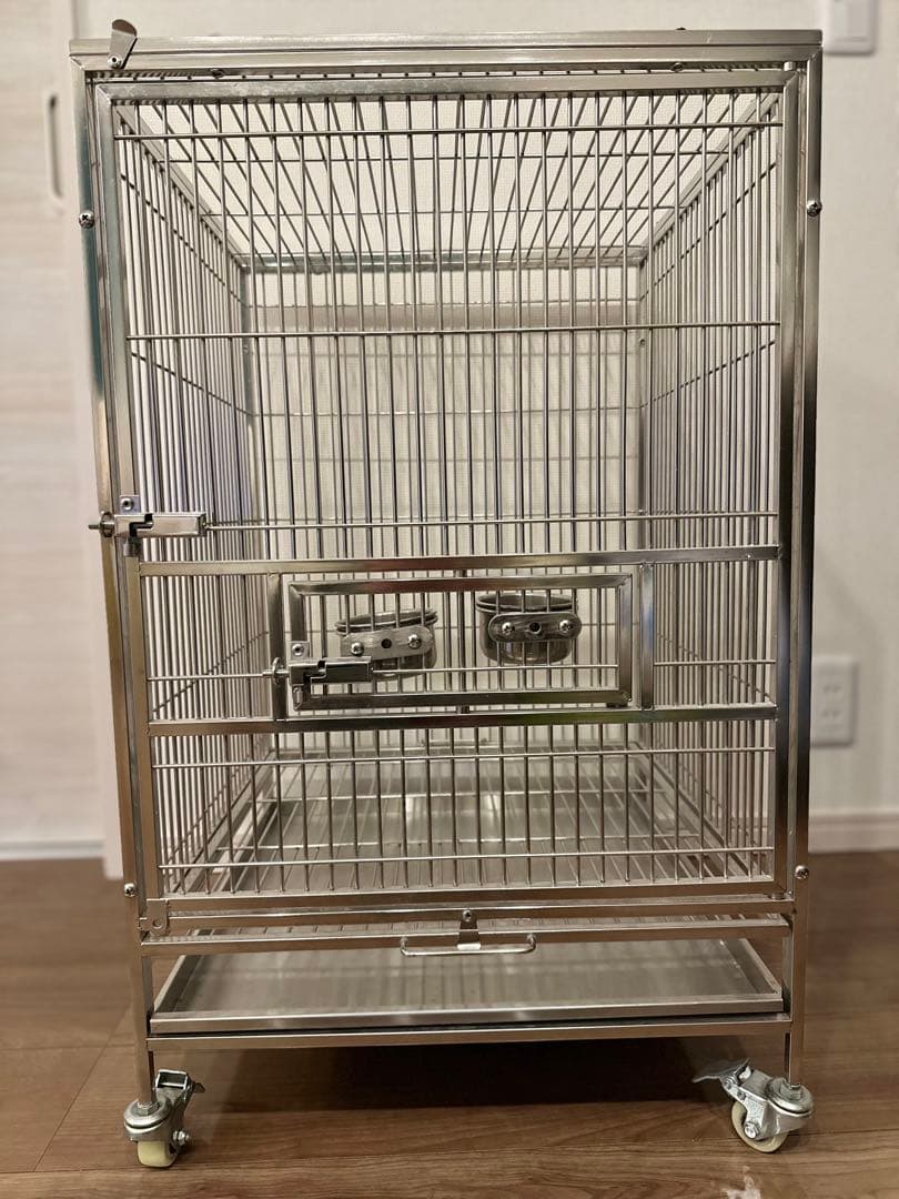 こんぱまる ステンレスケージ オリジナル ステンレスケージ大(細) Y212