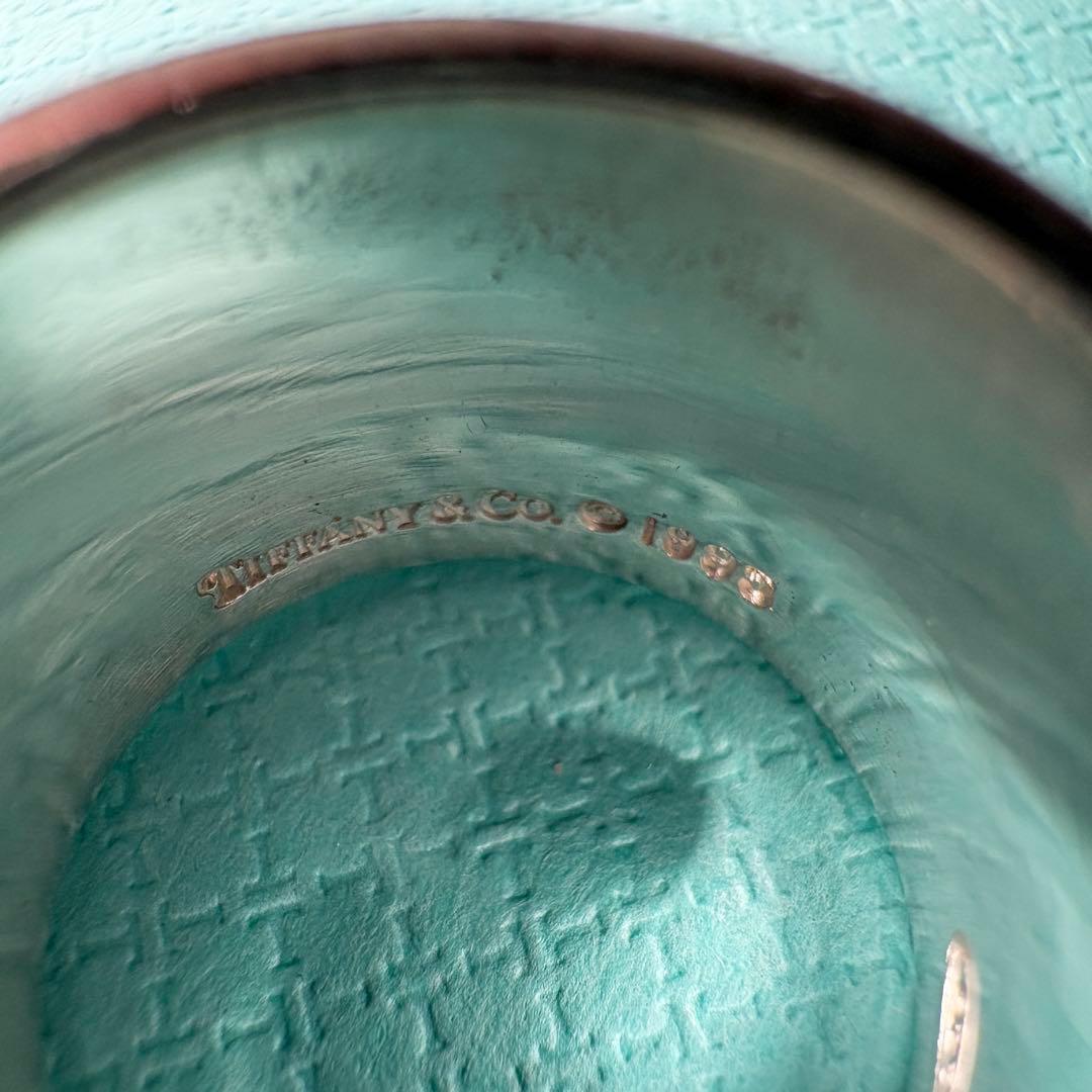 【美品】約7号 ティファニー Tiffany アトラス リング ワイドSV925