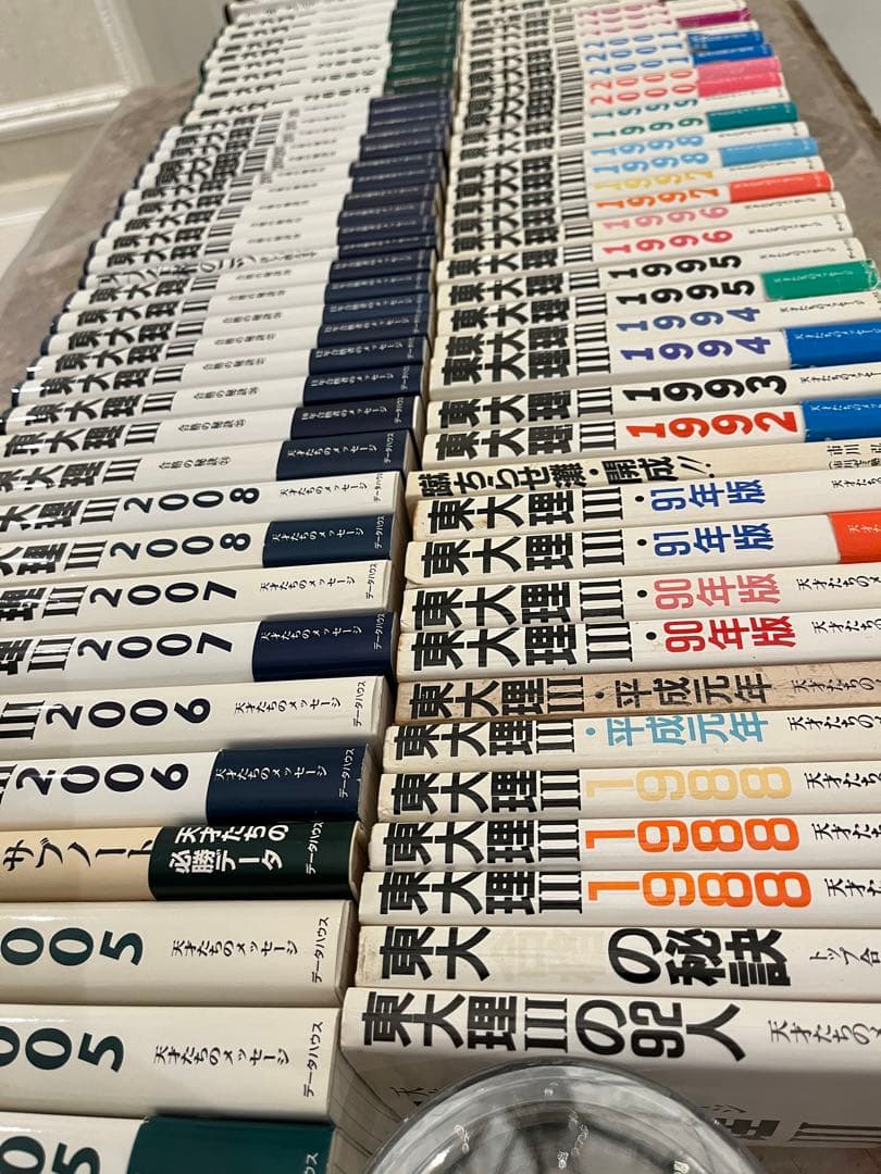 超貴重！】初の完全揃い出品！あの東大理3シリーズ、歴代39年分
