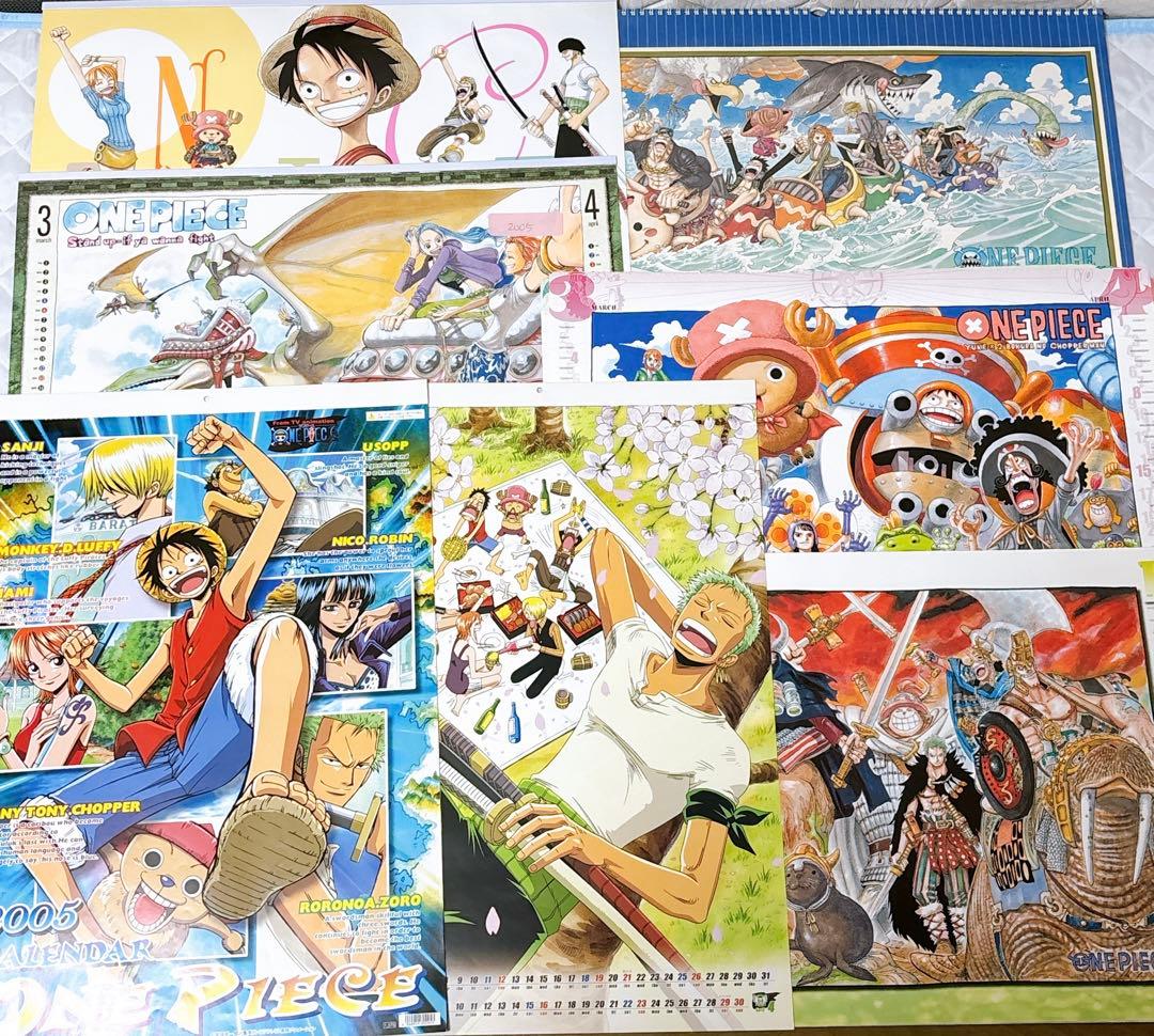 ONE PIECE ワンピース 2005年他 カレンダー まとめ売り 2005年 1月