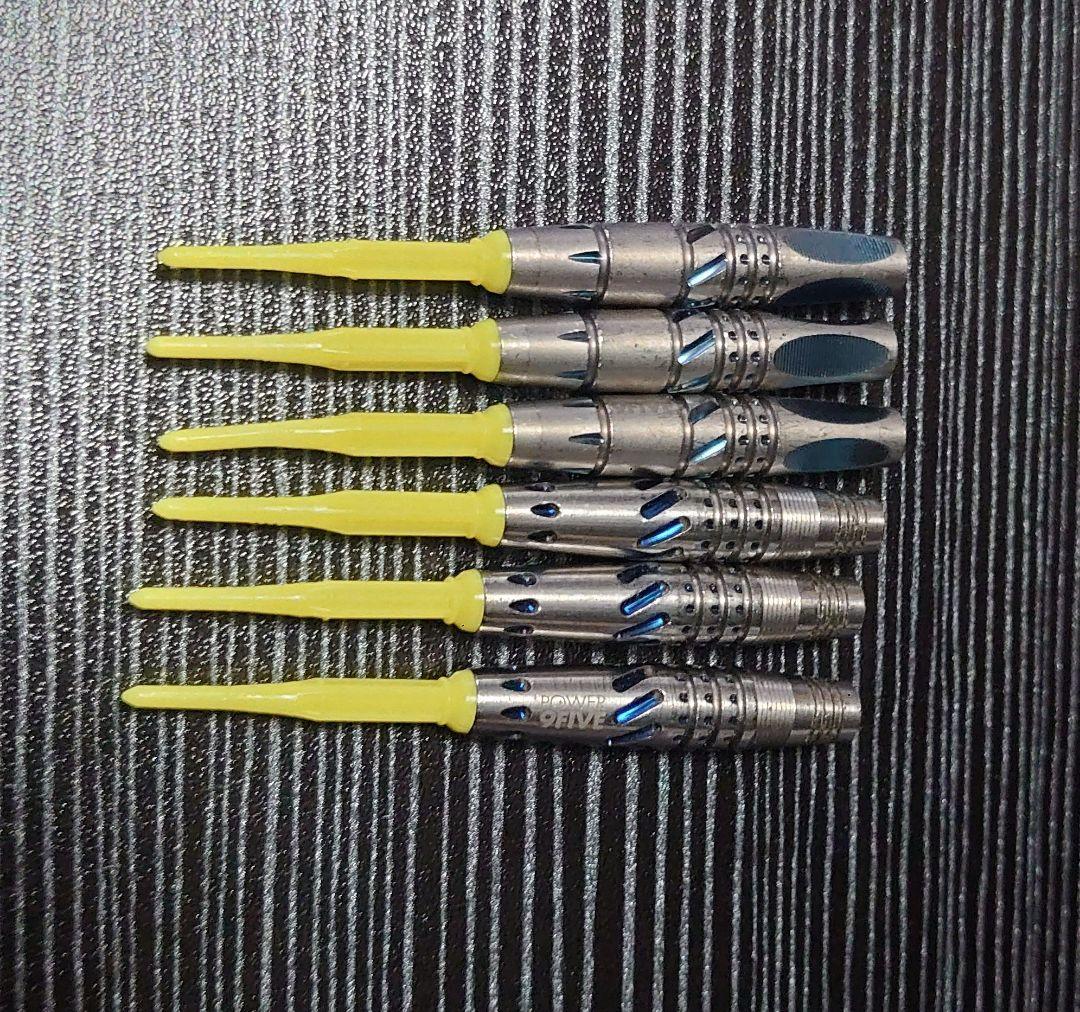 【ターゲット】パワー 9FIVE フィル・テイラーモデル 2セットユーズド品 TARGET POWER 9FIVE GEN4(ジェネレーション4) ユーロソフト 2BA フィル