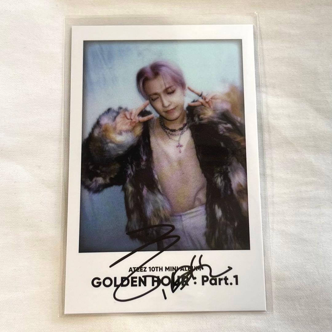 ATEEZ ホンジュン チェキ