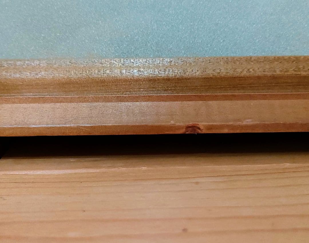 「田舎家風景」油彩 P6 額装サイン有⁰