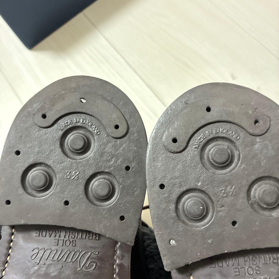 トリッカーズ　ロバート　プレーントゥ　グレインレザー　ブラウン　UK6.0