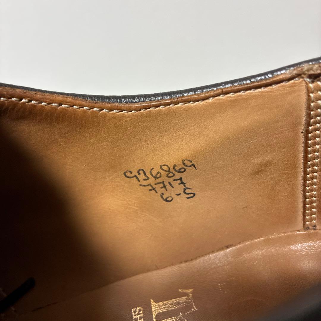 トリッカーズ　ロバート　プレーントゥ　グレインレザー　ブラウン　UK6.0